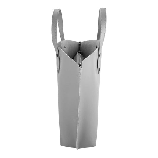 Borsa Donna a Mano in Vera Pelle Made in Italy con tracolla removibile