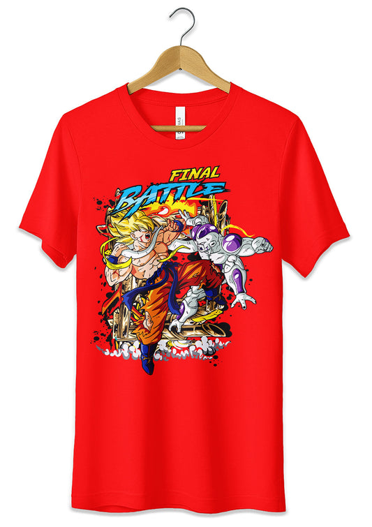 T-Shirt Goku vs Freezer Maglietta Dragon Ball